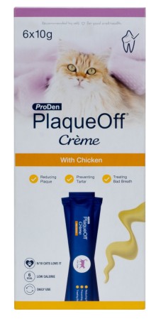 PlaqueOff® Crème Cat 6x10g