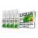 Ritchy Liqua Elements 4Pack Bright Tobacco 4 x 10 ml 12 mg